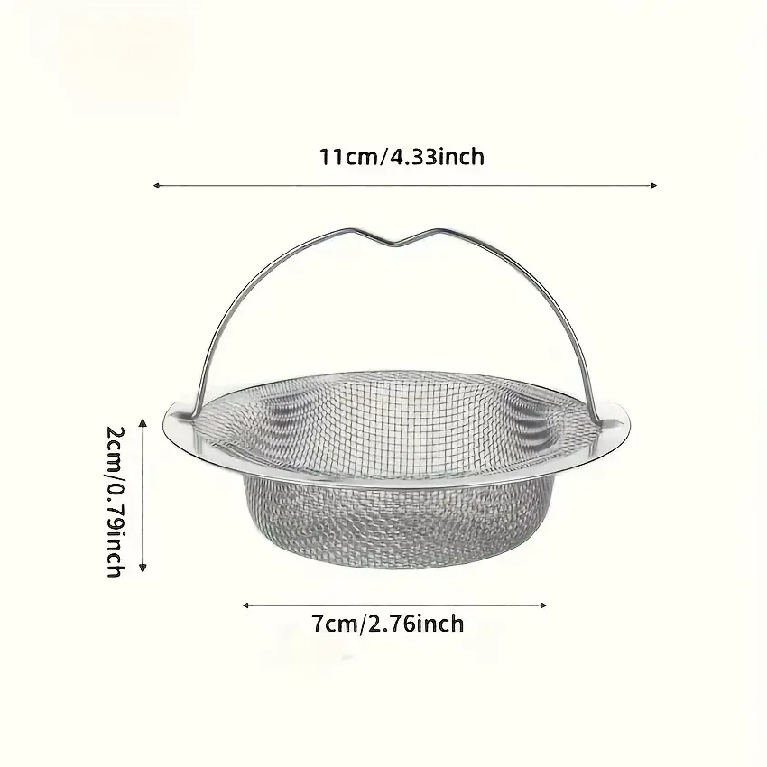 Roostevabast terasest kraanikausi filter käepidemega