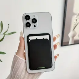 Musta värvi telefoni kaardihoidja (kleebitav)