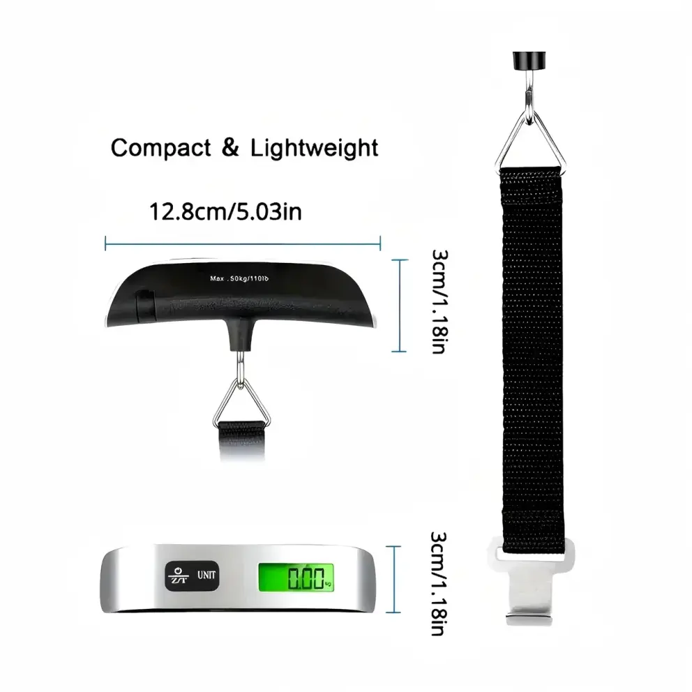 Digitaalne pagasikaal – kuni 50 kg