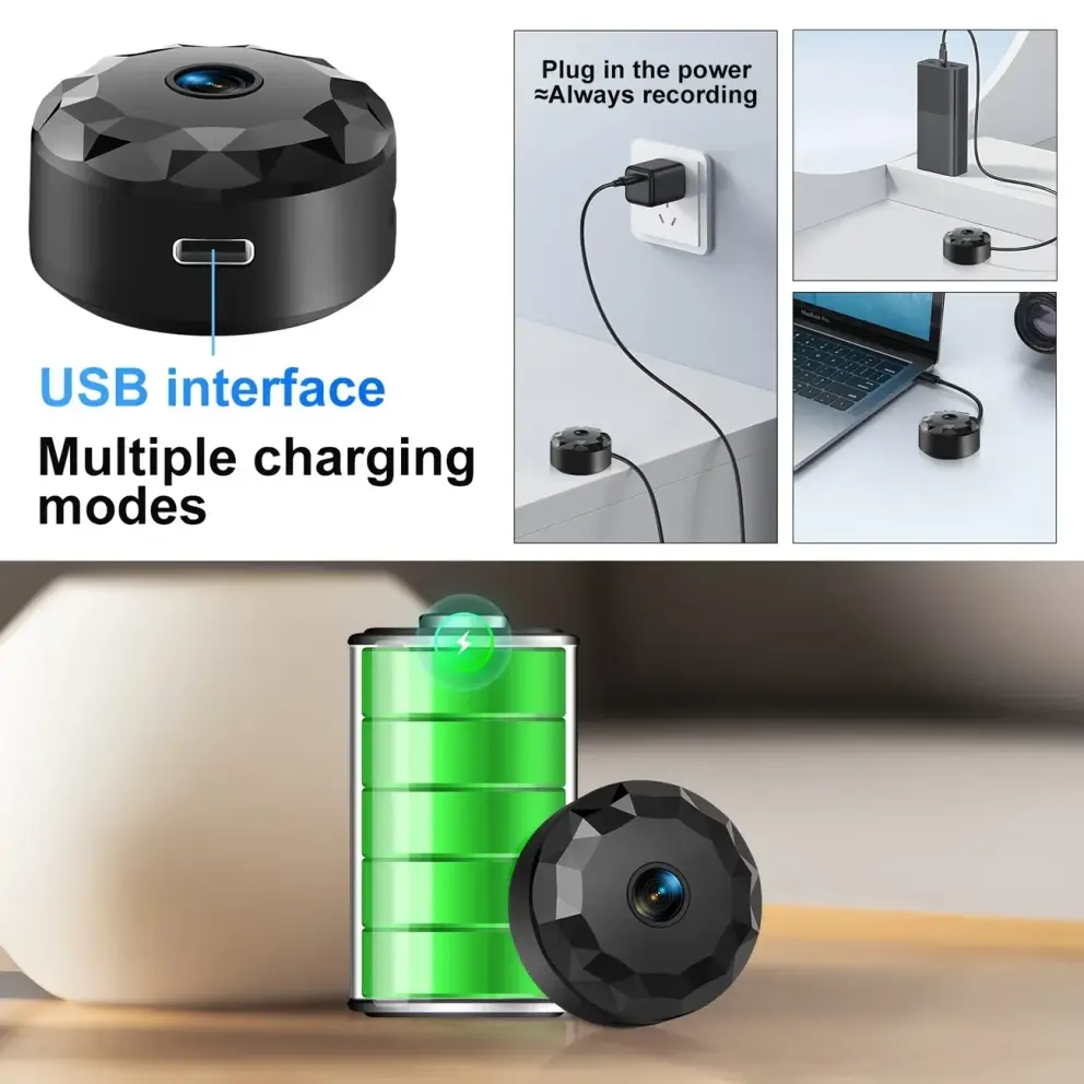 Nutikas juhtmevaba turvakaamera WiFi-ga