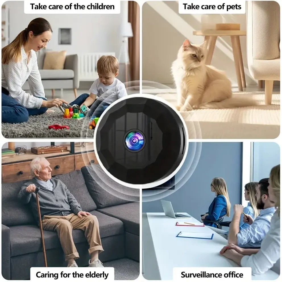 Nutikas juhtmevaba turvakaamera WiFi-ga