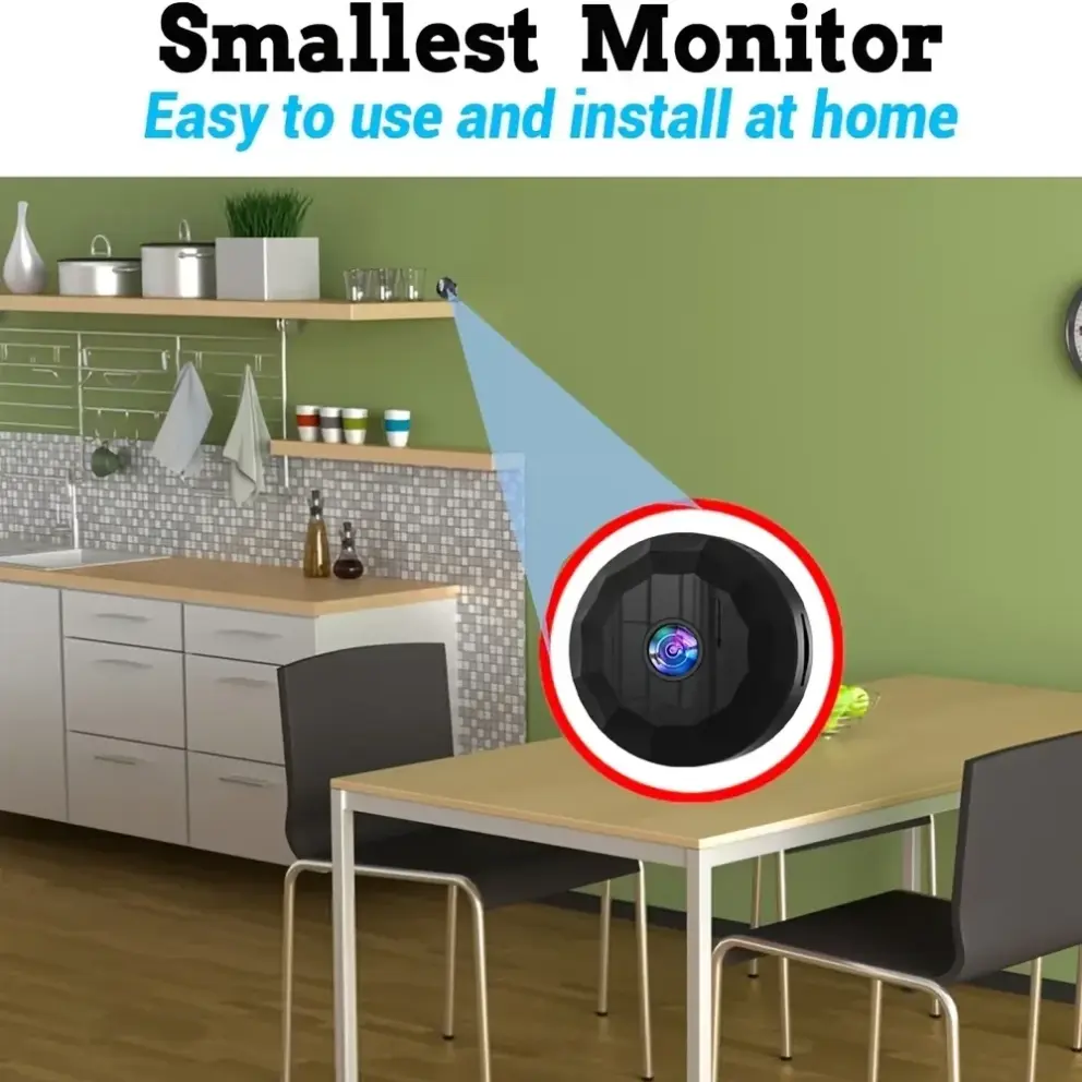 Nutikas juhtmevaba turvakaamera WiFi-ga