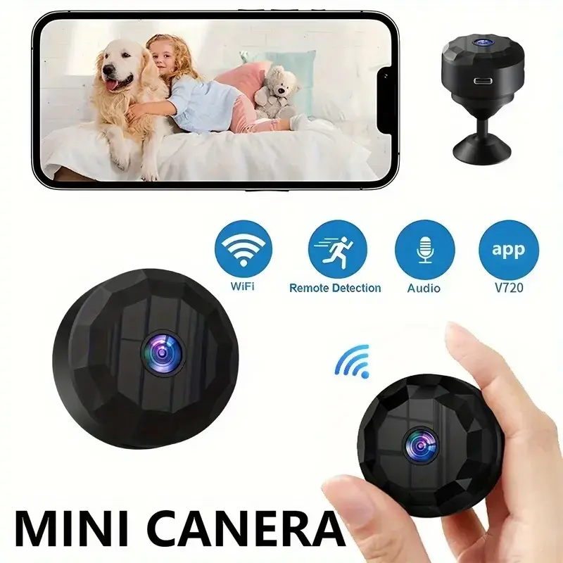 Nutikas juhtmevaba turvakaamera WiFi-ga