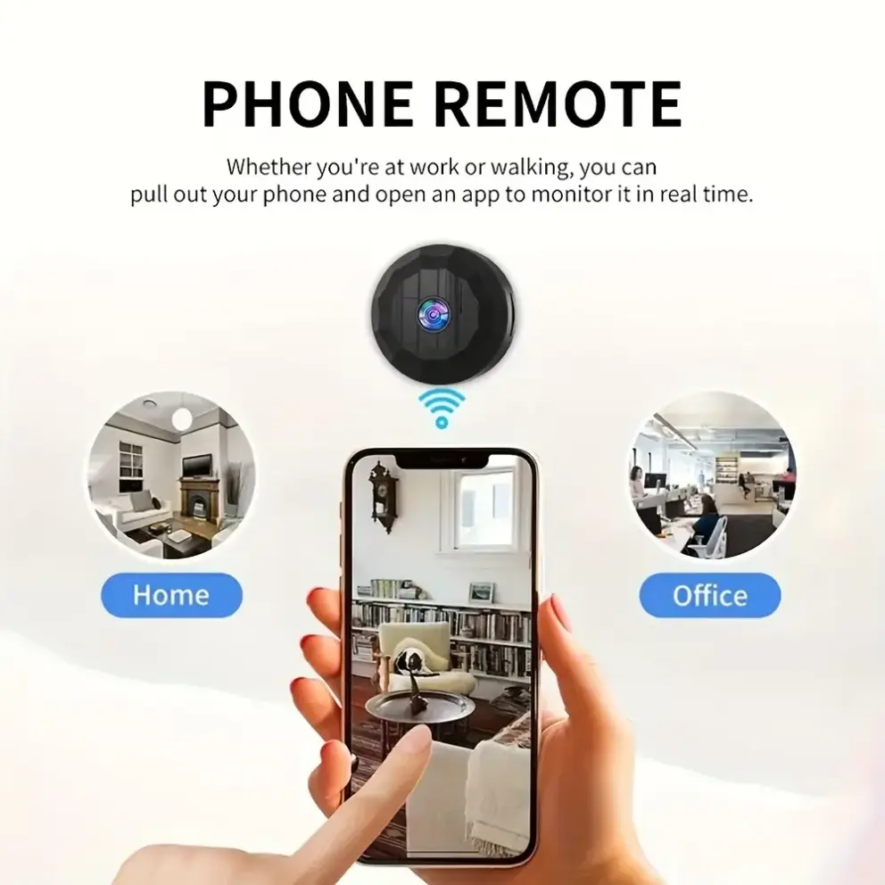 Nutikas juhtmevaba turvakaamera WiFi-ga