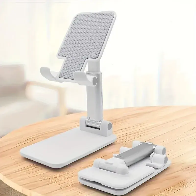 Reguleeritav telefoni ja tahvelarvuti hoidja lauale