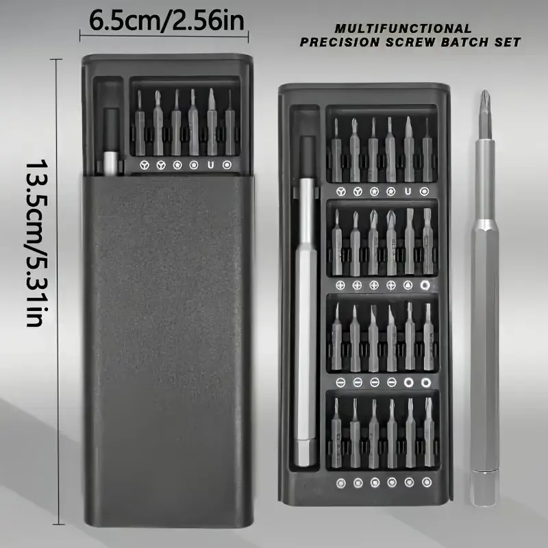 25-ühes täppiskruvikeerajate komplekt