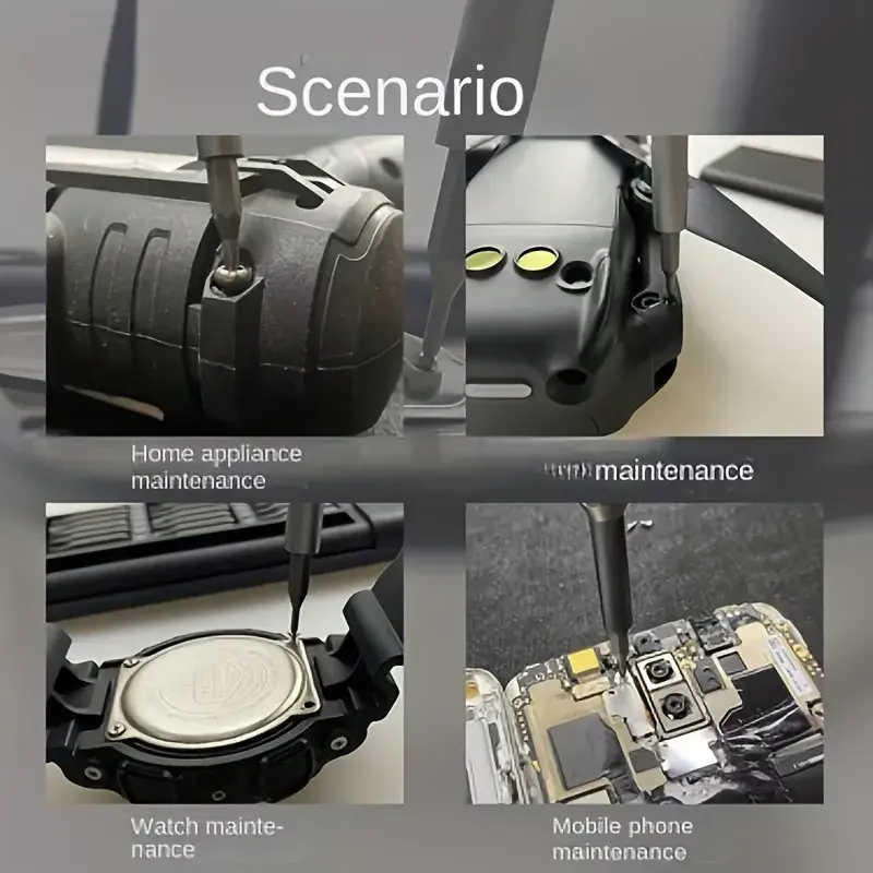 25-ühes täppiskruvikeerajate komplekt