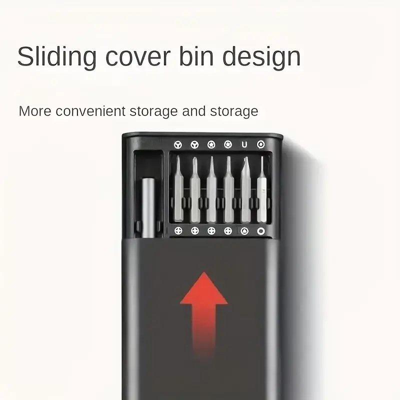 25-ühes täppiskruvikeerajate komplekt