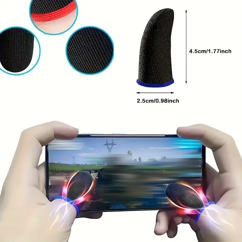 Mängimiseks mõeldud sõrmekatted – 1 paar