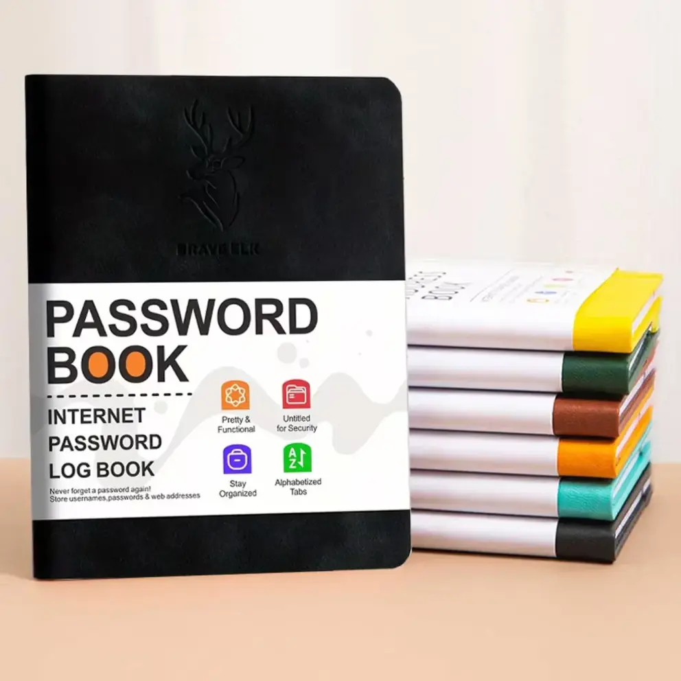 Paroolide märkmik – A6