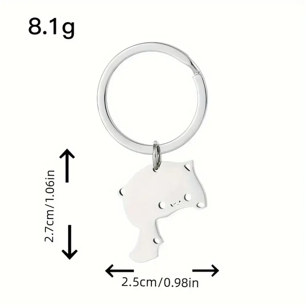 Armsad kassipoja võtmehoidjad – 2 tk