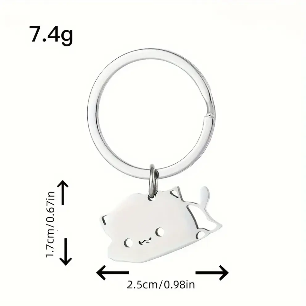 Armsad kassipoja võtmehoidjad – 2 tk