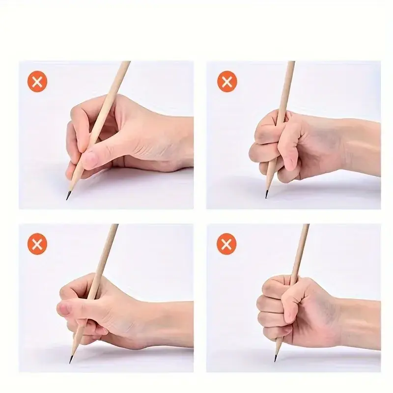 Pliiatsihoidja õige kirjutamisasendi jaoks