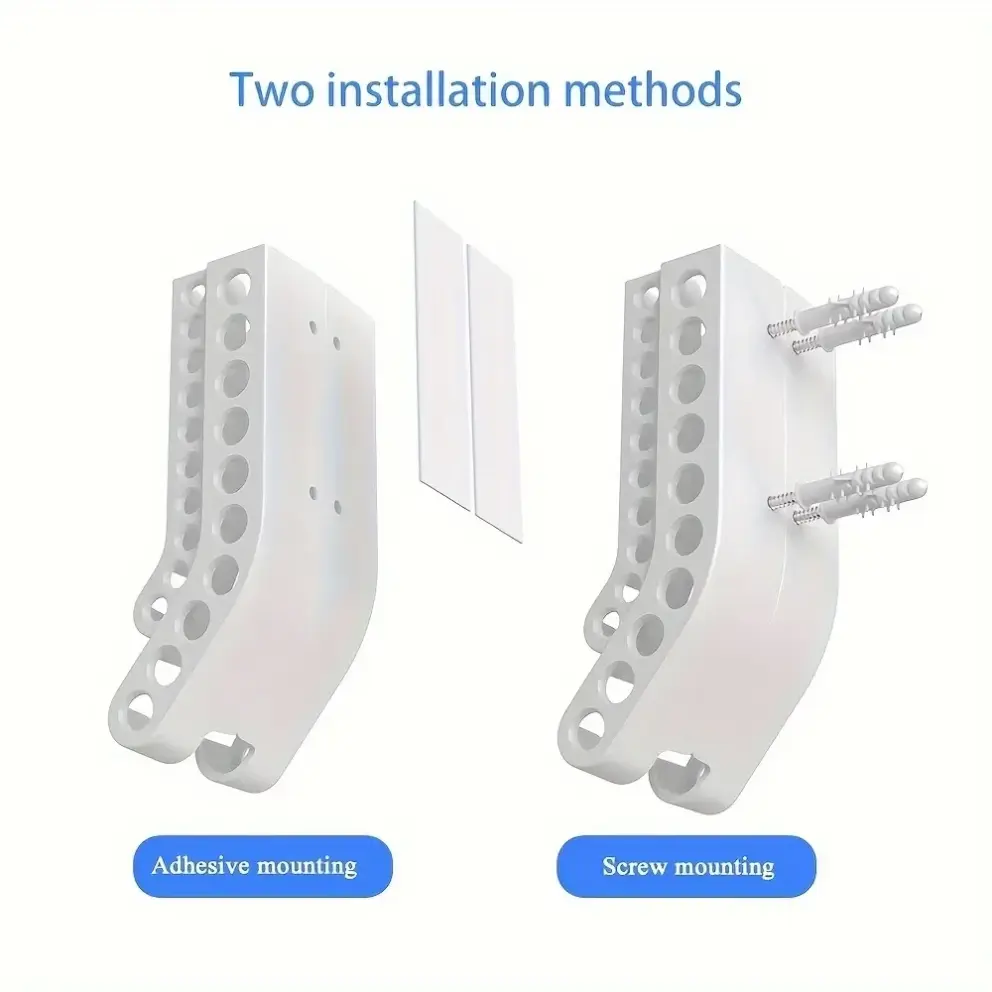 Seinale kinnitatav patareide hoidik (AA ja AAA)